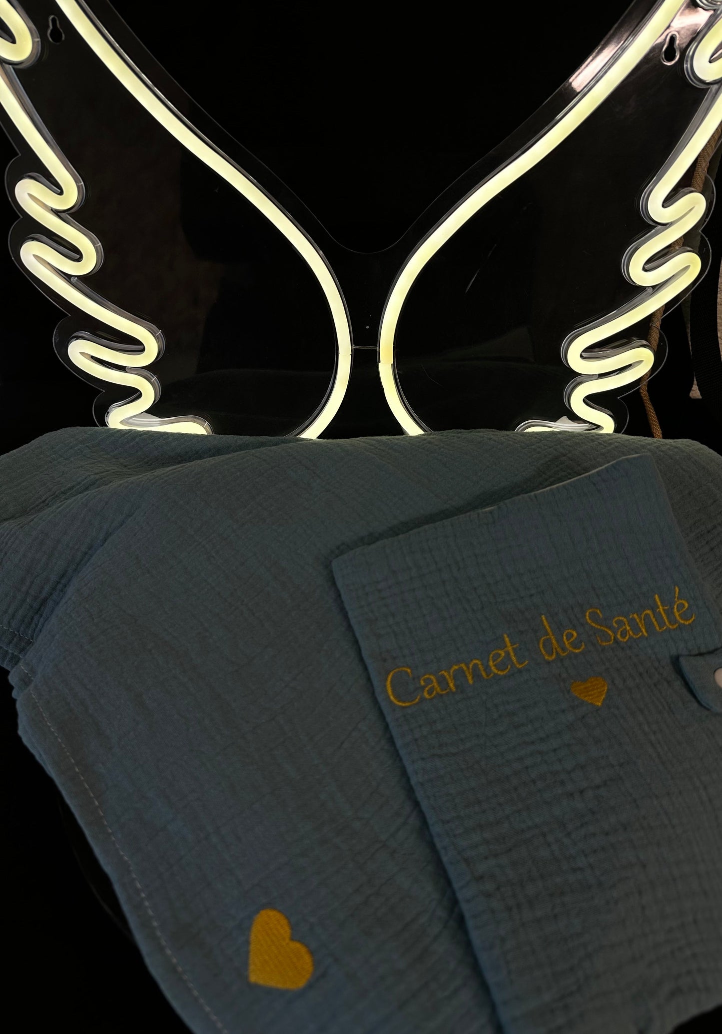 Couverture et Protection carnet de santé personnalisé Chez.shoptime