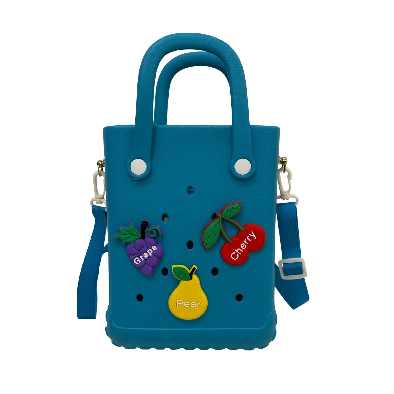 Beach Tote Silicone Basket with Sand Waterproof Travel Bag Sandproof Handbag Multi-Purpose Storage Bag for Boat Pool Sports Gyms Chez.shoptime