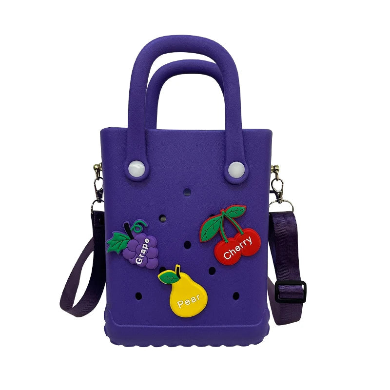 Beach Tote Silicone Basket with Sand Waterproof Travel Bag Sandproof Handbag Multi-Purpose Storage Bag for Boat Pool Sports Gyms Chez.shoptime