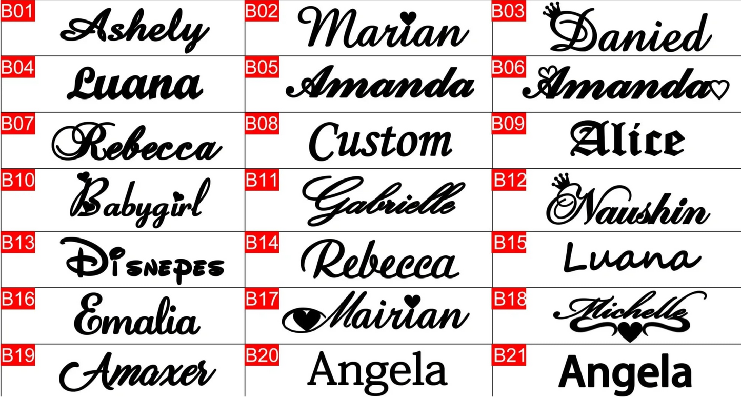 pendentif personnalisé prénom