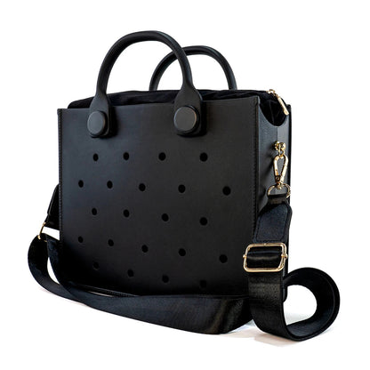 The orange guy New EVA Casual Strand Waterproof Travel Tote Bag Women Fashion Punched Handbag Fit Charms Outdoor Beach Bags Chez.shoptime
