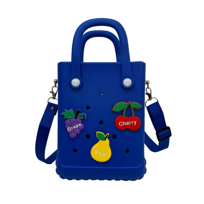 Beach Tote Silicone Basket with Sand Waterproof Travel Bag Sandproof Handbag Multi-Purpose Storage Bag for Boat Pool Sports Gyms Chez.shoptime