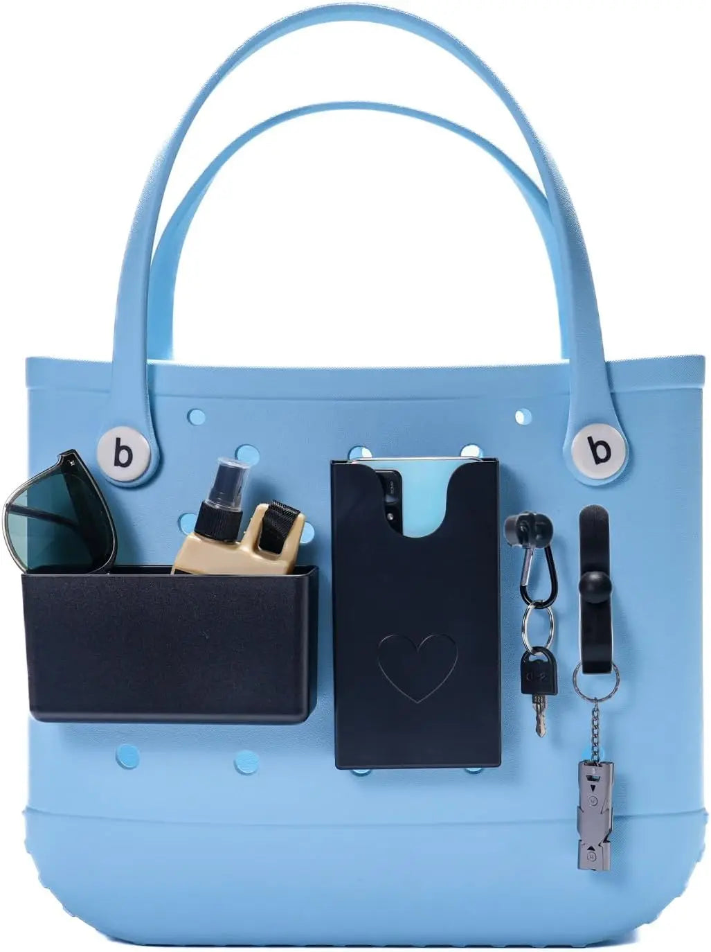 4PCS Organizer Holder for Bogg Bag, Accessories for Bogg Bags, Phone Holder compatible with Bogg Bag Original, Accessories for B Chez.shoptime